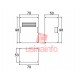 Caixa Patola / Case para Montagem 53 x 70 x 98 mm - PB-202/2 - Thumb 4
