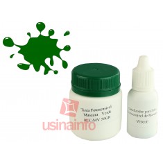 Tinta Fotossensível Verde para Máscara de Circuito Impresso + Catalisador - 50g