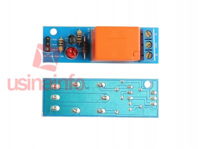 Módulo Relé 5V 10A 1 Canal para Arduino e Raspberry PI - GBK  - Imagem 3