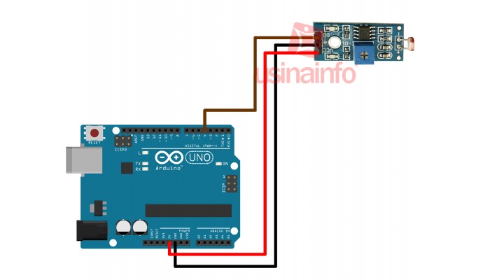 Módulo Sensor de Luminosidade Fotosensitivo para Arduino - [1006321]