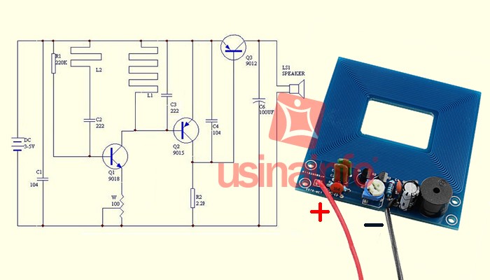 Módulo Detector De Metais 5V Para Projetos - [1007689]