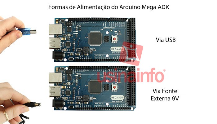Arduino MEGA ADK 2560 para Android + Cabo USB - [1007978]