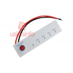 Indicador de Bateria 12V / Medidor de Bateria 12V