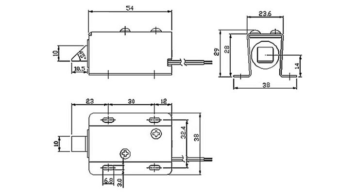 FECHADURA ELETRICA 12V - [1009759]