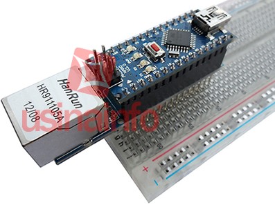 Nano Ethernet Shield V1.0 ENC28J60 - [1010497]