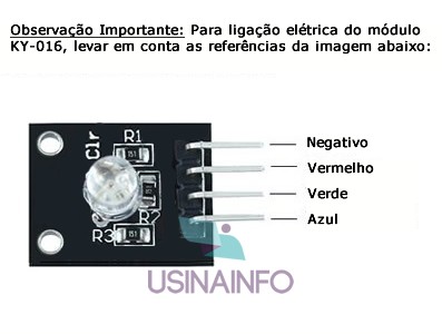 Módulo de LED RGB para Arduino KY-016 - [1012220]