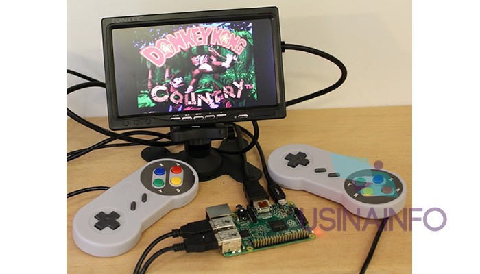 Controle para PC USB tipo Nintendo Compatível com Raspberry Pi