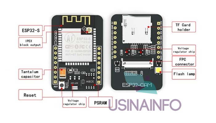 Esp32 Cam + Câmera OV2640 IoT - [1012563]