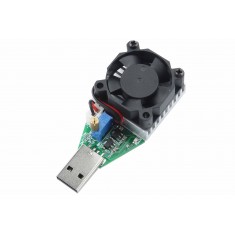 Simulador de Carga Resistiva Ajustável 0.15A a 3A USB com Cooler W315