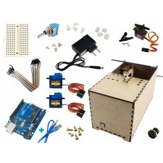 Useless Box Arduino / Caixa Inútil Completa BS100 + Manual de Montagem