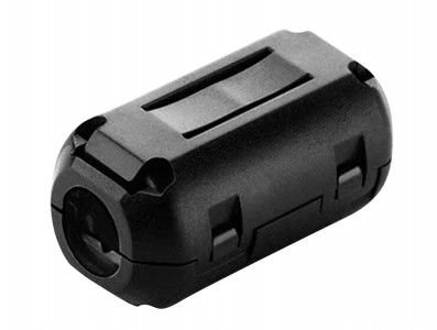 Núcleo de Ferrite Supressor / Clip Conector Filtro Emi Rfi Para Cabos até 5mm - Imagem 1