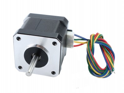 Motor de Passo NEMA 17 42HBD40BJ4-TF0 1,7A 4,5kgf.cm 1,8&deg; com Cabo - Imagem 1