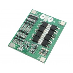 Controlador de Carga 18650 3S BMS / Placa de Proteção de Carga para Bateria 18650 3S 25A 12V