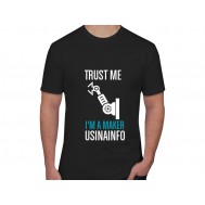Camiseta Maker “Trust Me I’m a Maker” Robotic - Preta M