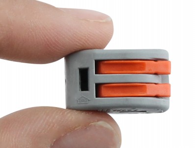 Conector Tipo Wago 2 Fios Emenda R&aacute;pida 32A 250V - Imagem 3