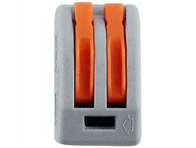 Conector Tipo Wago 2 Fios Emenda R&aacute;pida 32A 250V - Imagem 2
