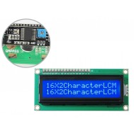 Display LCD 16x2 I2C com Fundo Azul