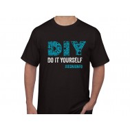 Camiseta Maker “DIY Do It Yourself” - Preta GG