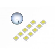 Led 5050 Smd Branco 6400k - Kit com 10 Unidades