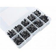 Kit Push Button 6x6 4.3 a 15mm com 200 Peças + Case