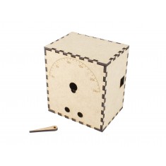 Case em MDF para Voltímetro Analógico VA100