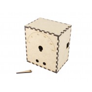 Case em MDF para Voltímetro Analógico VA100