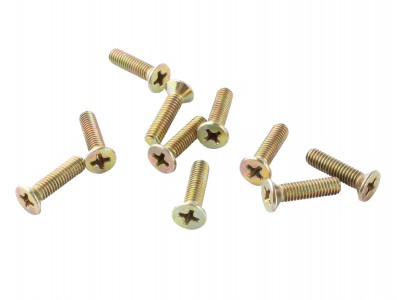 Parafuso Philips M4 x 16mm Metálico - Kit com 10 unidades - Imagem 1