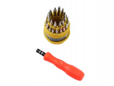 Ponteiras Jogo de Chaves Portátil com 30 Bits / Chave Torx / Allen / Philips / Fenda / Outras - XC-KC2 - Imagem 2