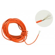 Cabo Flexível TiaFlex 5m Fio 0,50mm² 20AWG - Laranja