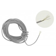 Cabo Flexível TiaFlex 5m Fio 0,50mm² 20AWG - Cinza