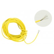 Cabo Flexível TiaFlex 5m Fio 0,50mm² 20AWG - Amarelo