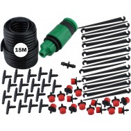 Kit Irrigação por Gotejamento Completo 1/4 15m - KG15