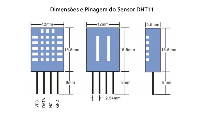 Sensor de Umidade e Temperatura - DHT11