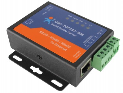 Conversor RS485 / RS232 / RS422 para Ethernet TCP/IP USR-TCP232-306 + Kit de Acessórios - Imagem 5