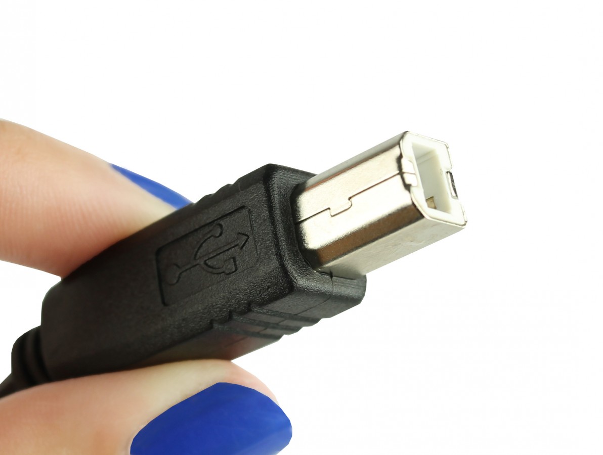 Cabo USB AB para impressoras 1,8m - Fortrek- Imagem 2