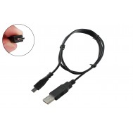 Cabo Micro USB 75cm para Nodemcu ESP8266, ESP32, Arduino Leonardo, Yún, Micro, DUE, Raspberry Pi e Digispark - Preto