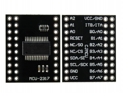 M&oacute;dulo MCP23017 Serial Bidirecional I2C SPI / Expansor de I/O 16 Bits - Imagem 3
