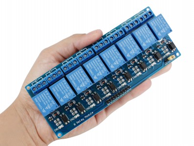 M&oacute;dulo Rel&eacute; 5V 10A 8 Canais com Optoacopladores - OUTLET - Imagem 3