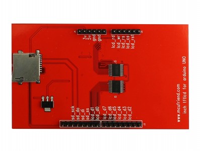 TFT LCD 3.5” Shield Arduino Touch Screen com Slot SD - Imagem 3