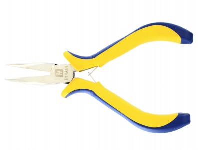 Alicate de bico meia cana curvo de aço carbono 125mm (5'') - Hikari - Imagem 1
