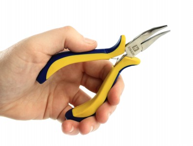 Alicate de bico meia cana curvo de aço carbono 125mm (5'') - Hikari - Imagem 4
