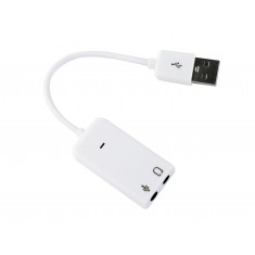 Adaptador de Áudio USB 7.1 para Raspberry Pi