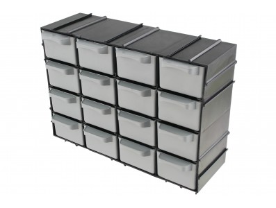 Gaveteiro de Plástico / Organizador 7001 Modular com 16 Gavetas - Imagem 1