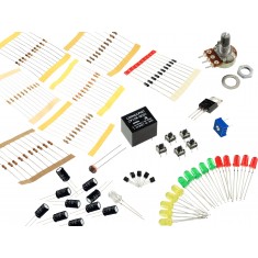 Kit Componentes Eletrônicos 111 peças
