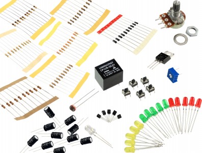 Kit Componentes Eletrônicos 111 peças - Imagem 1