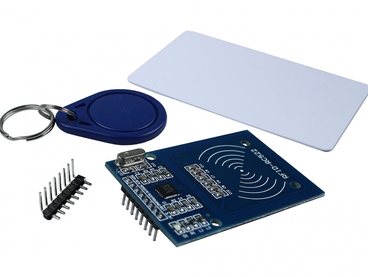 Kit RC522 Leitor RFID + Tags (Chaveiro + Cartão)- Imagem 2