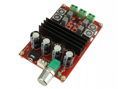 MODULO DE AMPLIFICADOR DE AUDIO 100W 12V-24V TPA3116D2 - Imagem 1