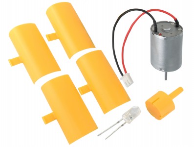 Mini Gerador de Energia Eólico 5.5V 100mA - Imagem 3