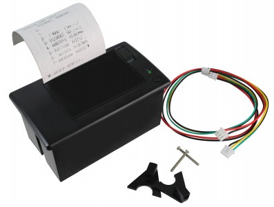 Mini Impressora Térmica para Arduino e Raspberry Pi + Rolo Papel Térmico 57mm + Cabos - Imagem 1
