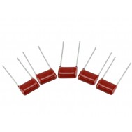 Capacitor Poliéster 10nF 400V (103/10K/0,01uF) - Kit com 5 Unidades